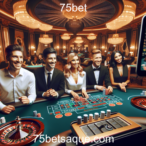 Experimente a Emoção do Cassino Ao Vivo na 75bet